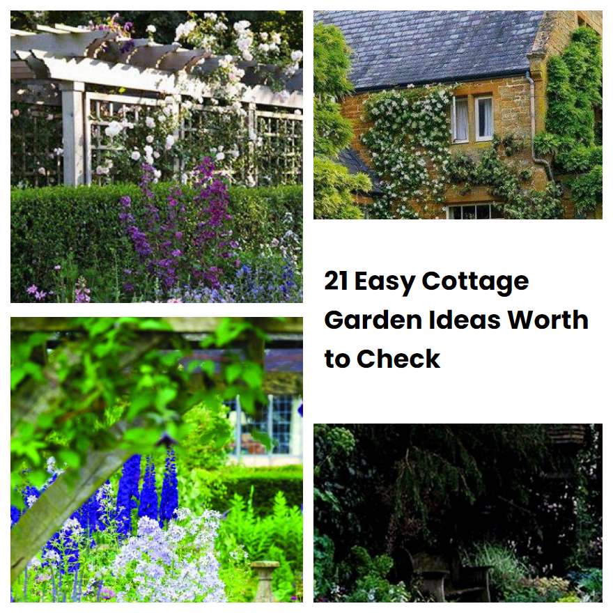21 Easy Cottage Garden Ideas Worth to Check