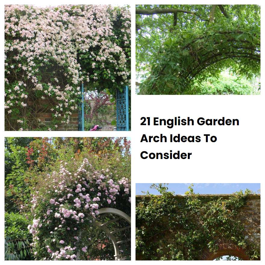 21 English Garden Arch Ideas To Consider