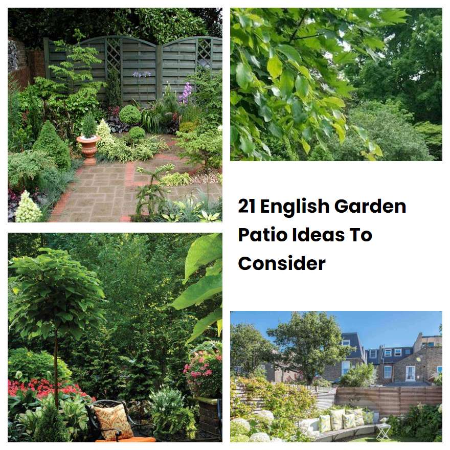 21 English Garden Patio Ideas To Consider