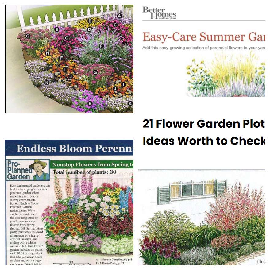 21 Flower Garden Plot Ideas Worth to Check SharonSable