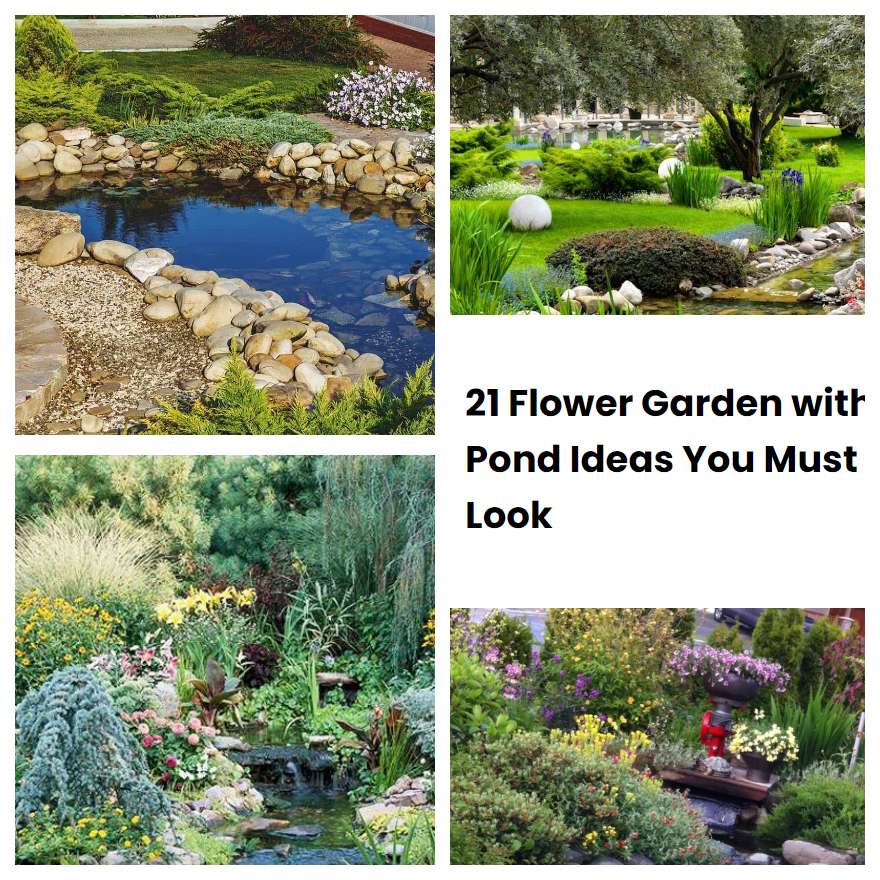 21 Flower Garden with Pond Ideas You Must Look