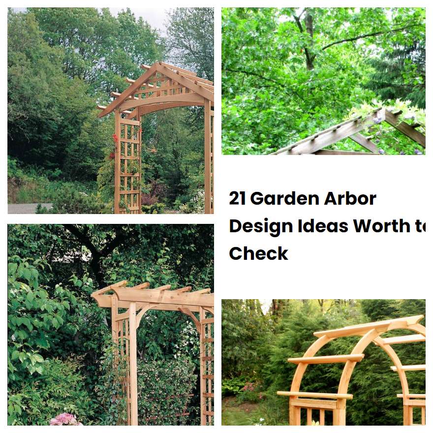 21 Garden Arbor Design Ideas Worth to Check SharonSable