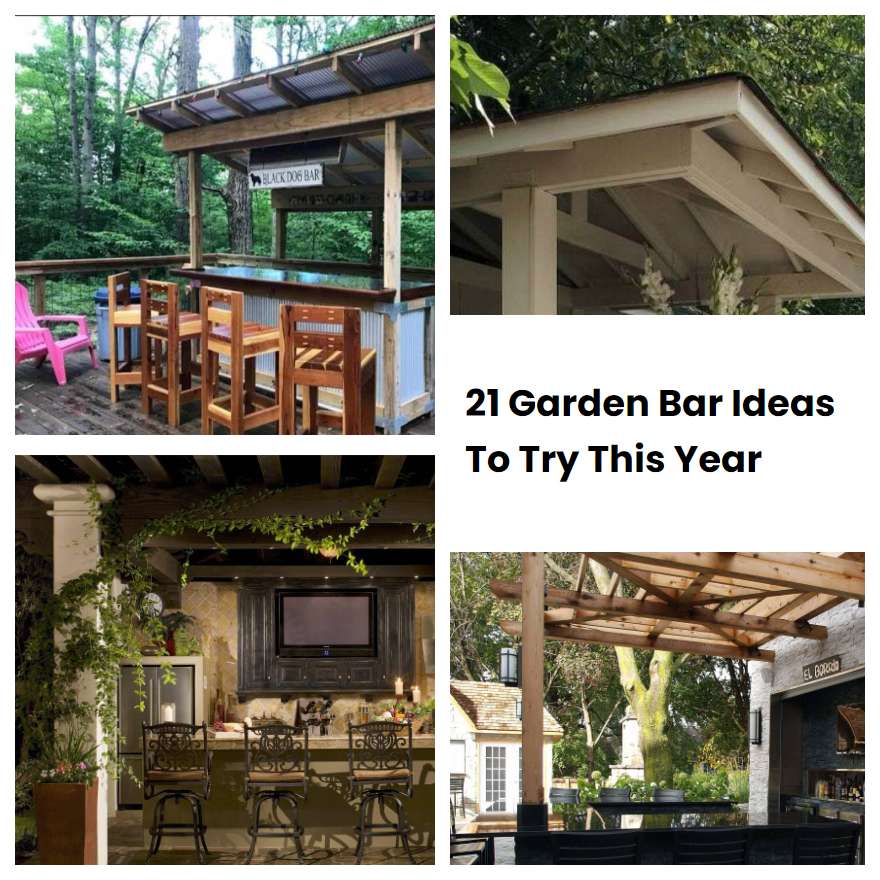 21 Garden Bar Ideas To Try This Year SharonSable