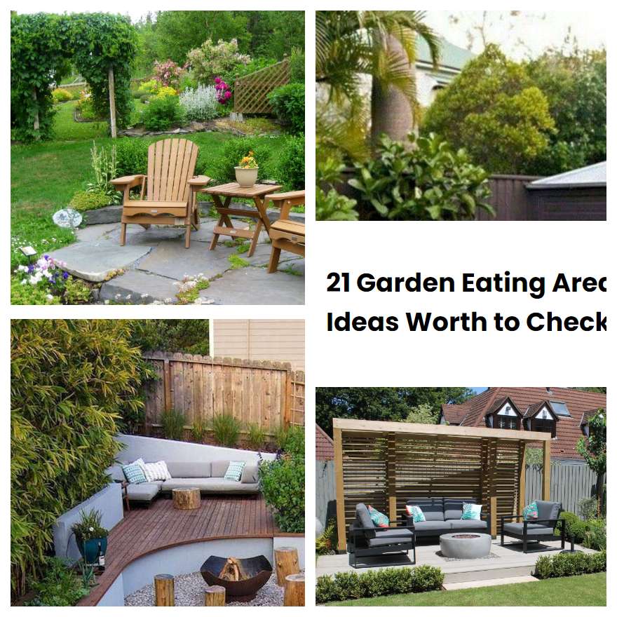 21 Garden Eating Area Ideas Worth to Check