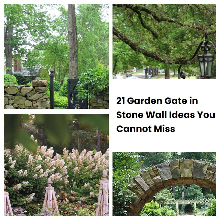 21 Garden Gate in Stone Wall Ideas You Cannot Miss