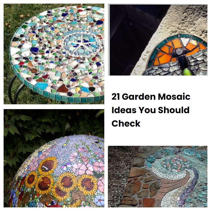 21 Garden Mosaic Ideas You Should Check SharonSable