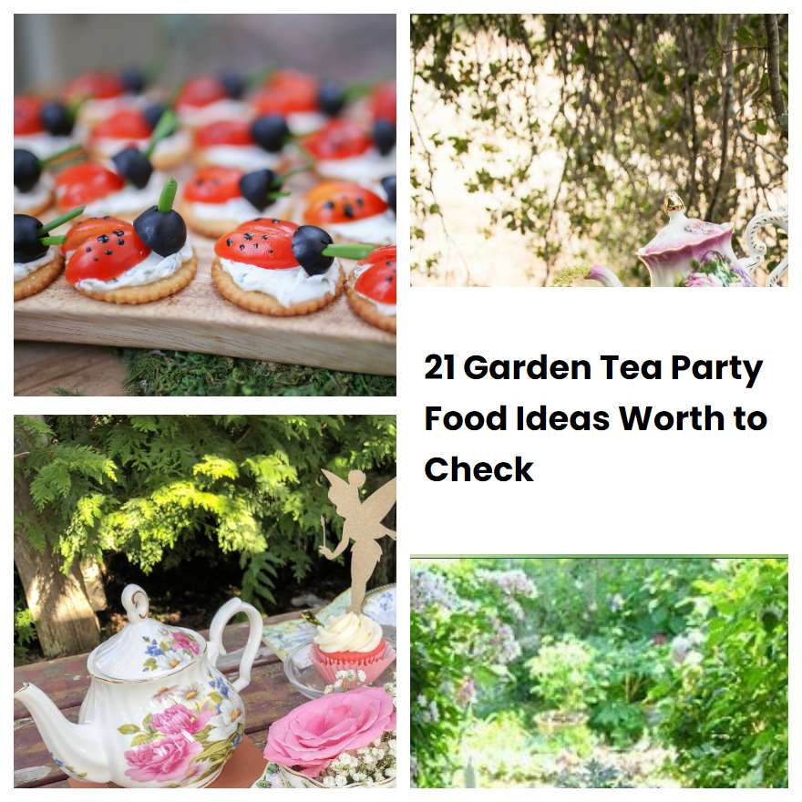 21 Garden Tea Party Food Ideas Worth to Check | SharonSable