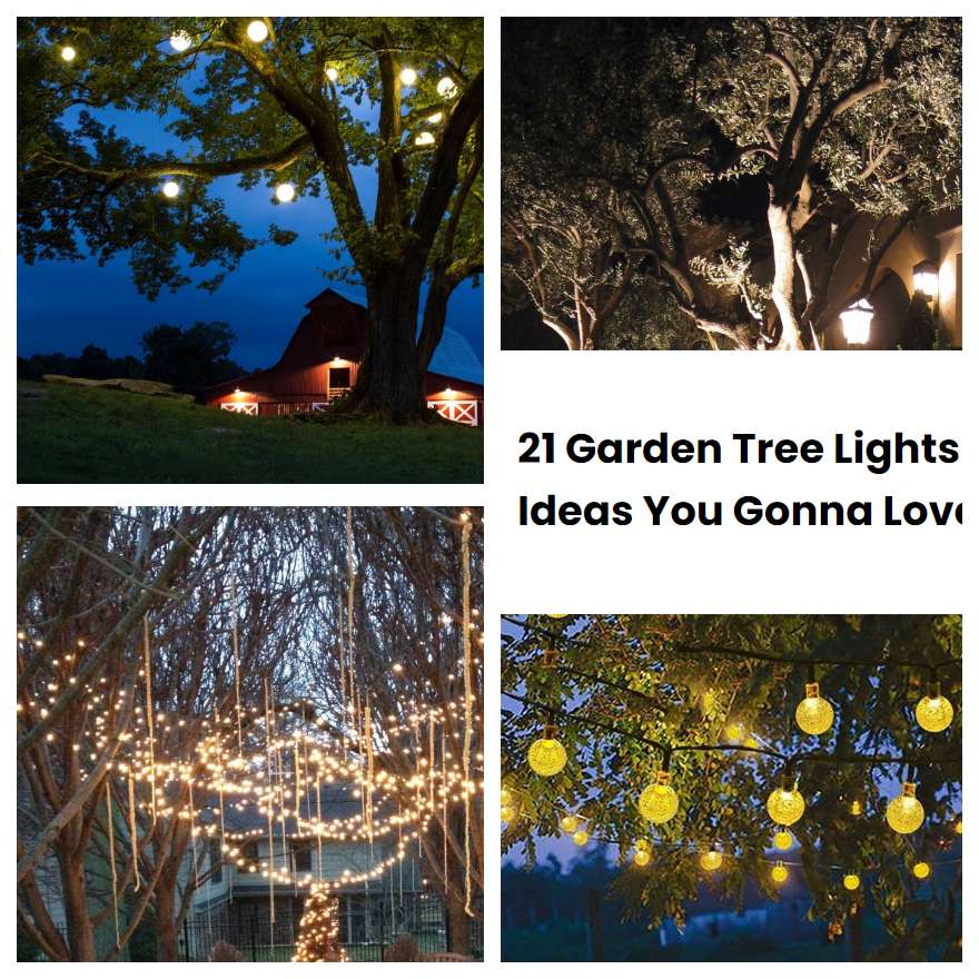 21 Garden Tree Lights Ideas You Gonna Love SharonSable