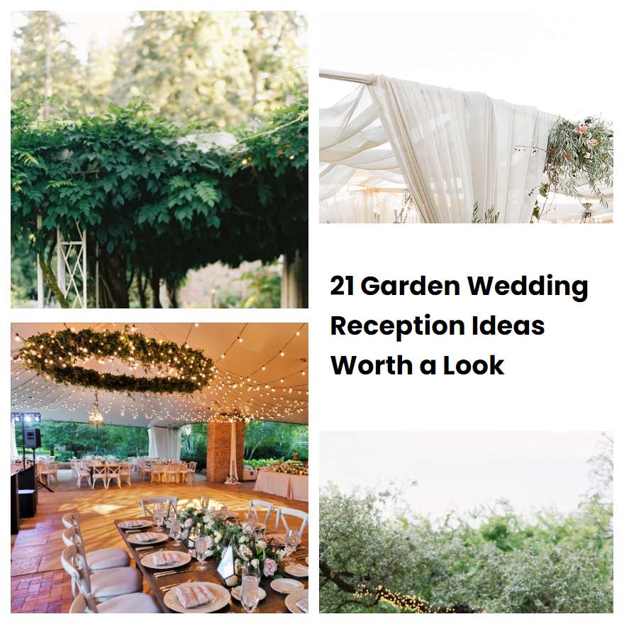 21 Garden Wedding Reception Ideas Worth a Look