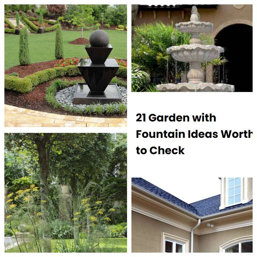 21 Garden with Fountain Ideas Worth to Check