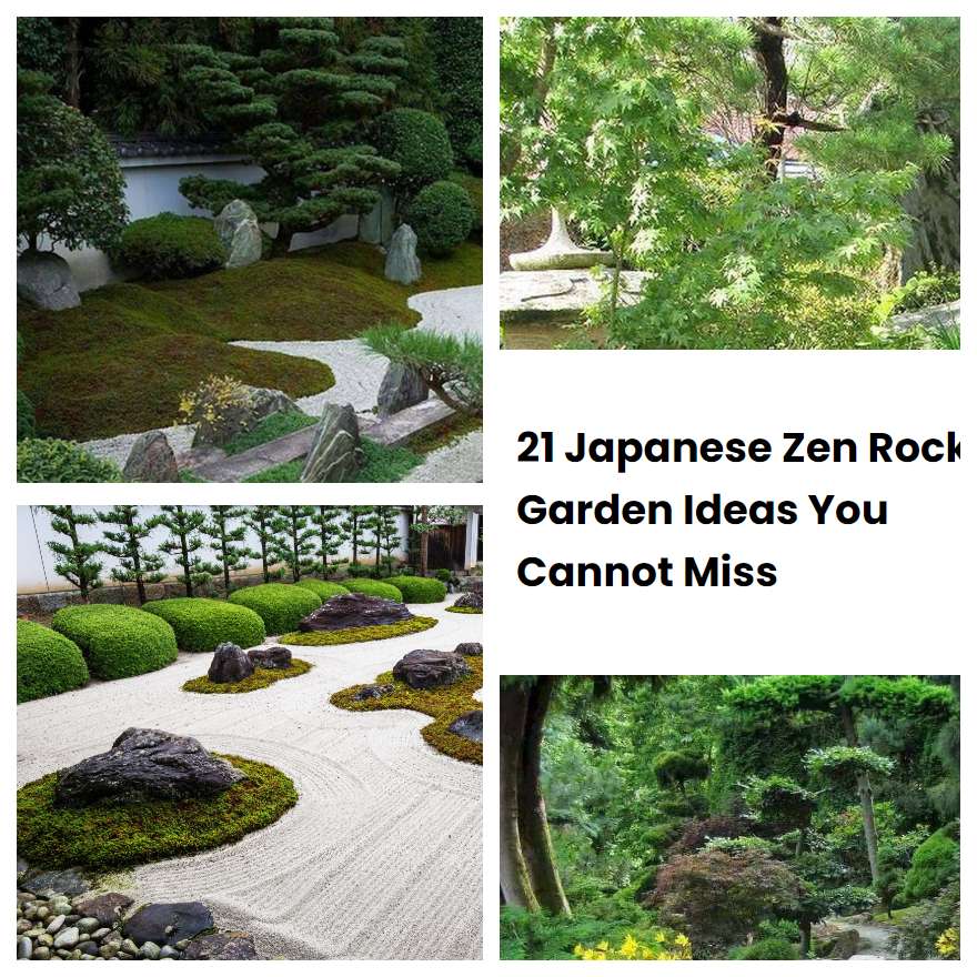 21 Japanese Zen Rock Garden Ideas You Cannot Miss SharonSable