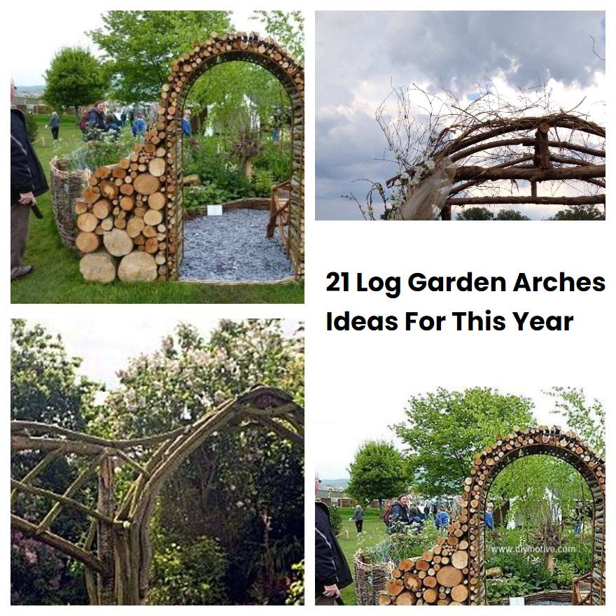 21 Log Garden Arches Ideas For This Year