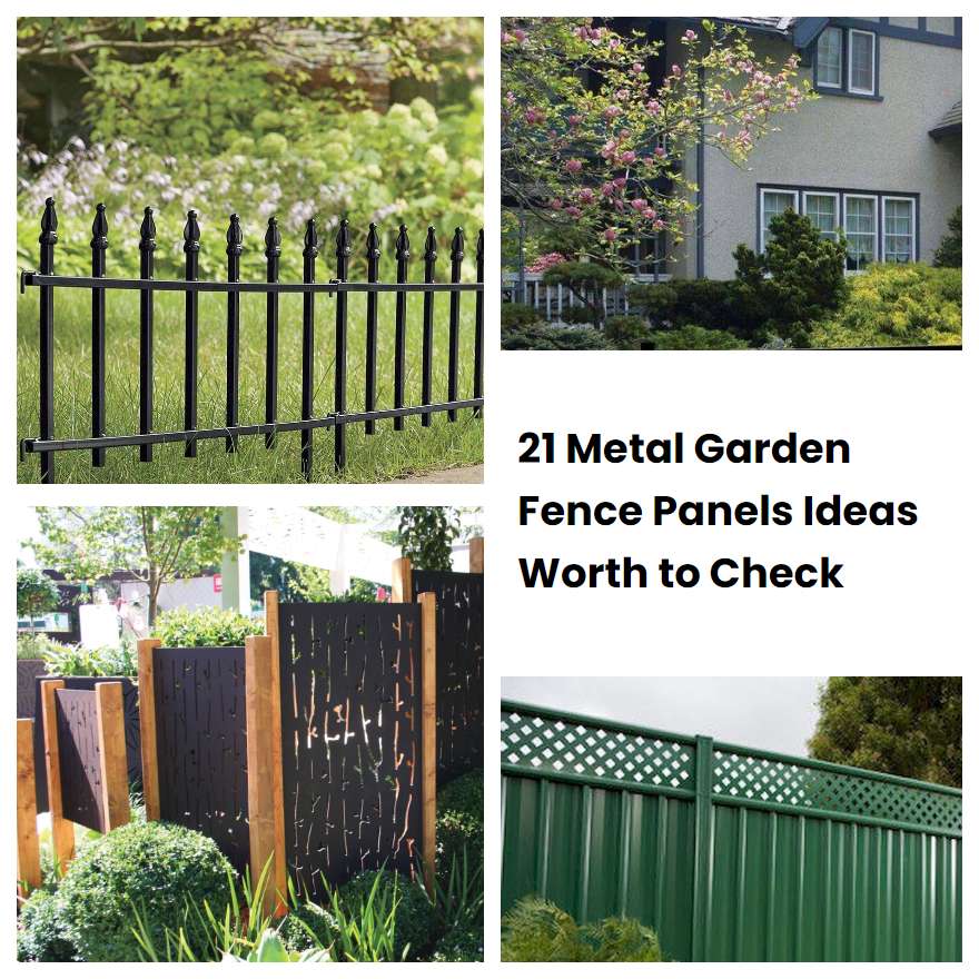 21 Metal Garden Fence Panels Ideas Worth to Check
