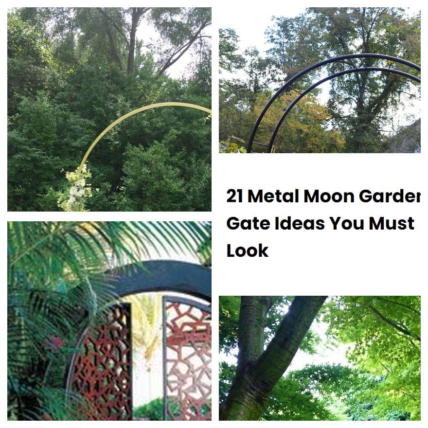 21 Metal Moon Garden Gate Ideas You Must Look