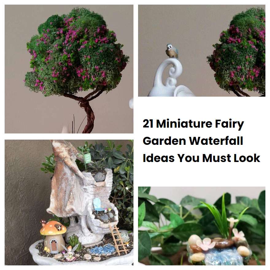 21 Miniature Fairy Garden Waterfall Ideas You Must Look