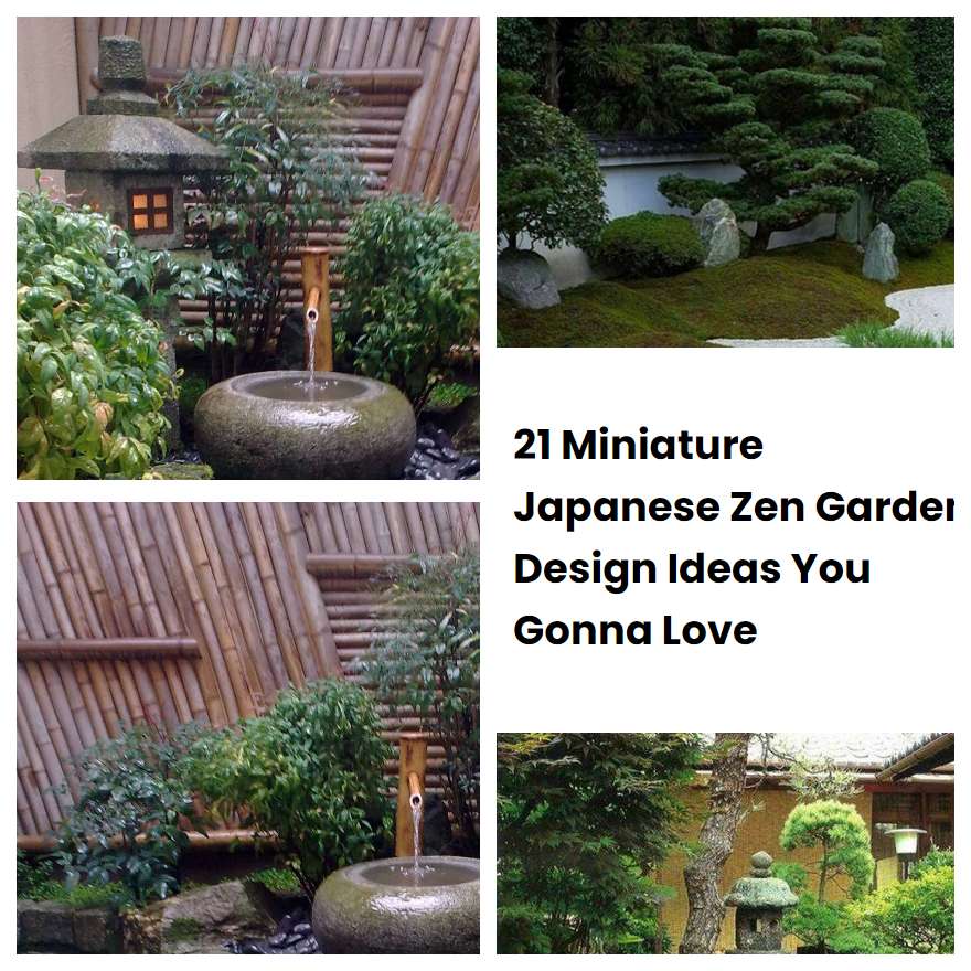 21 Miniature Japanese Zen Garden Design Ideas You Gonna Love