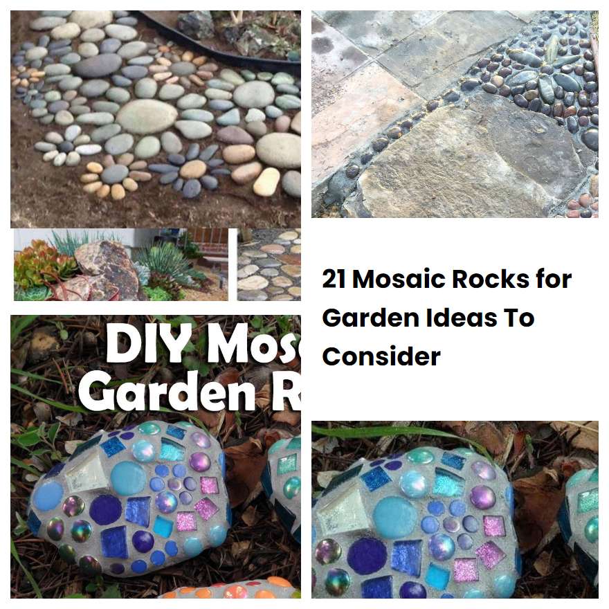 21 Mosaic Rocks for Garden Ideas To Consider | SharonSable