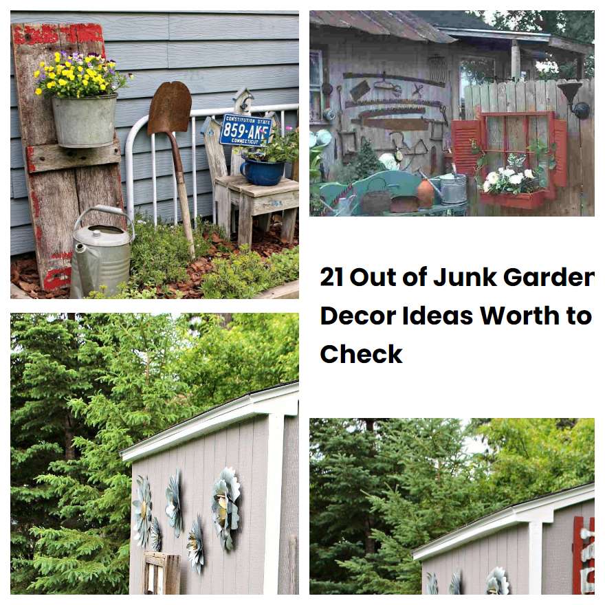 21 Out of Junk Garden Decor Ideas Worth to Check