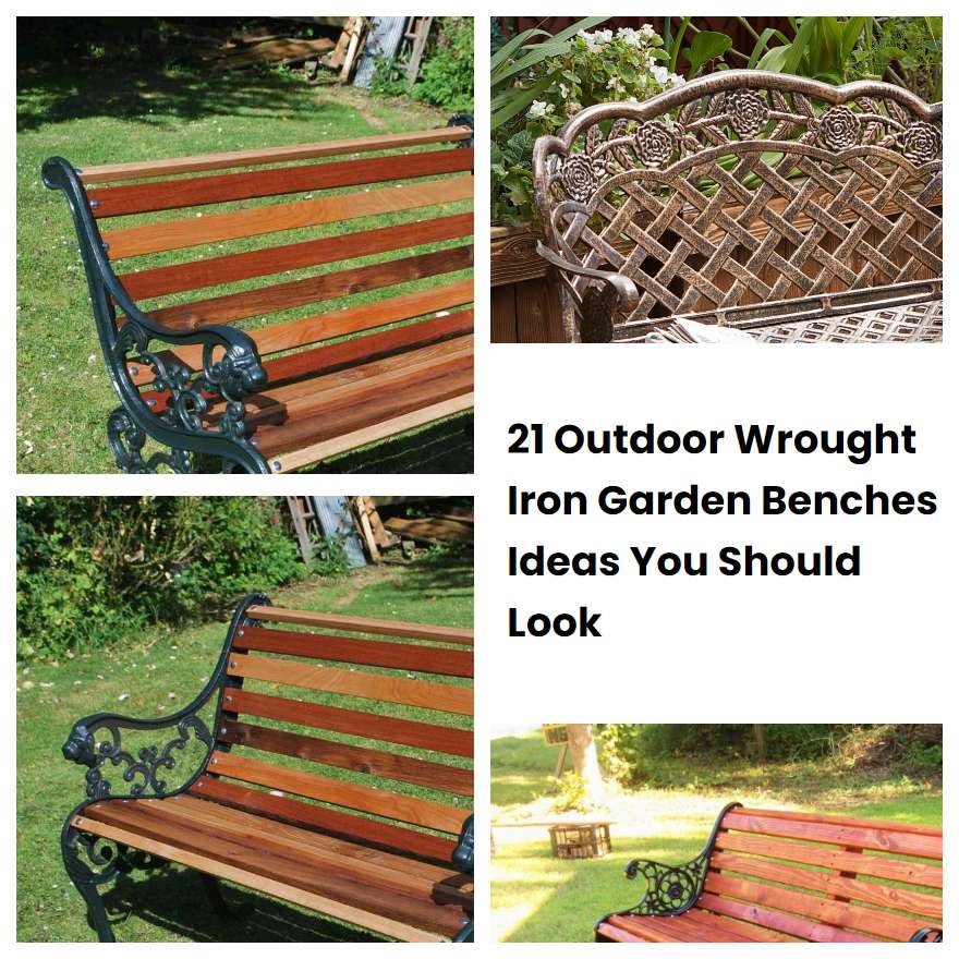 21 Outdoor Wrought Iron Garden Benches Ideas You Should Look