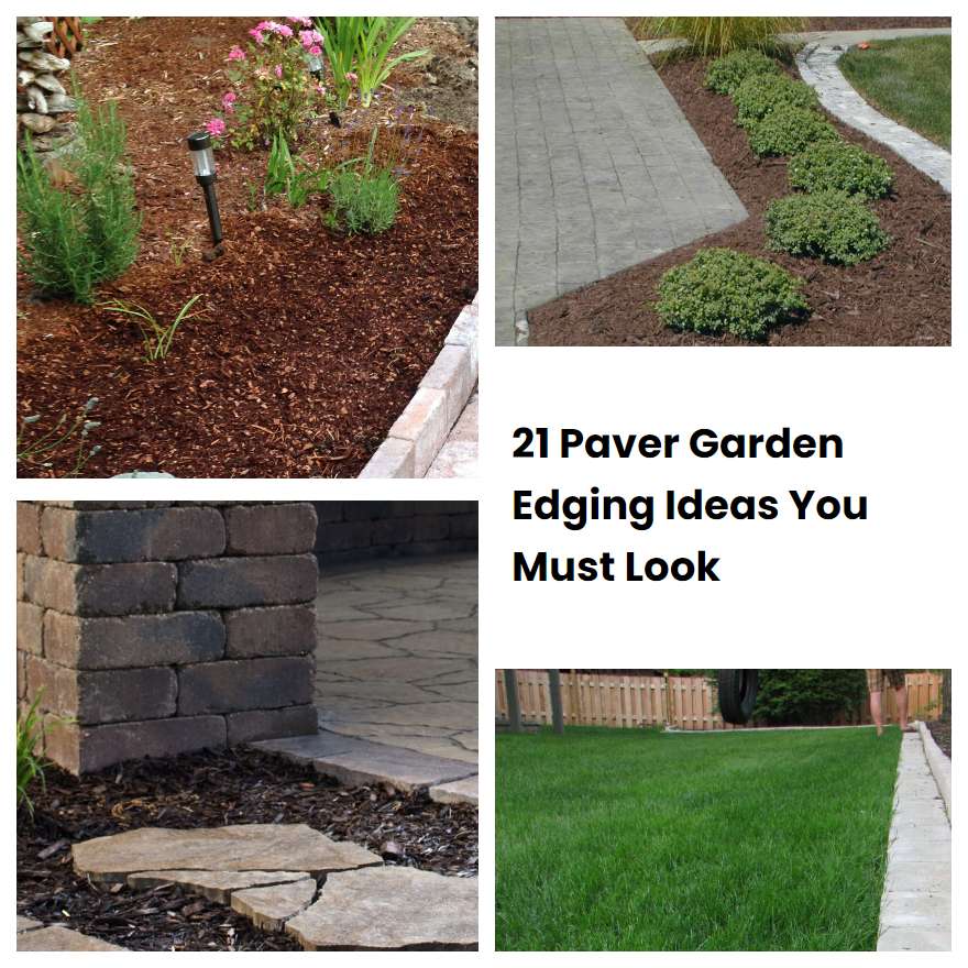 21 Paver Garden Edging Ideas You Must Look SharonSable