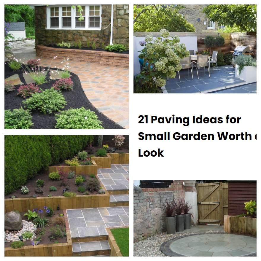21 Paving Ideas for Small Garden Worth a Look