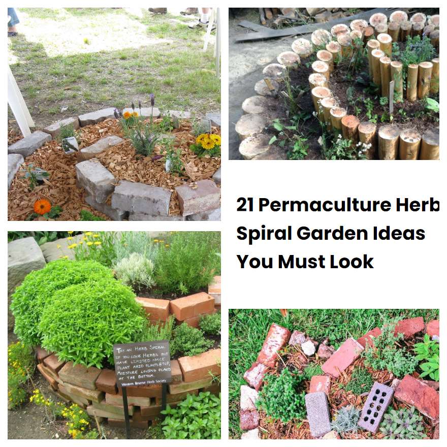 21 Permaculture Herb Spiral Garden Ideas You Must Look