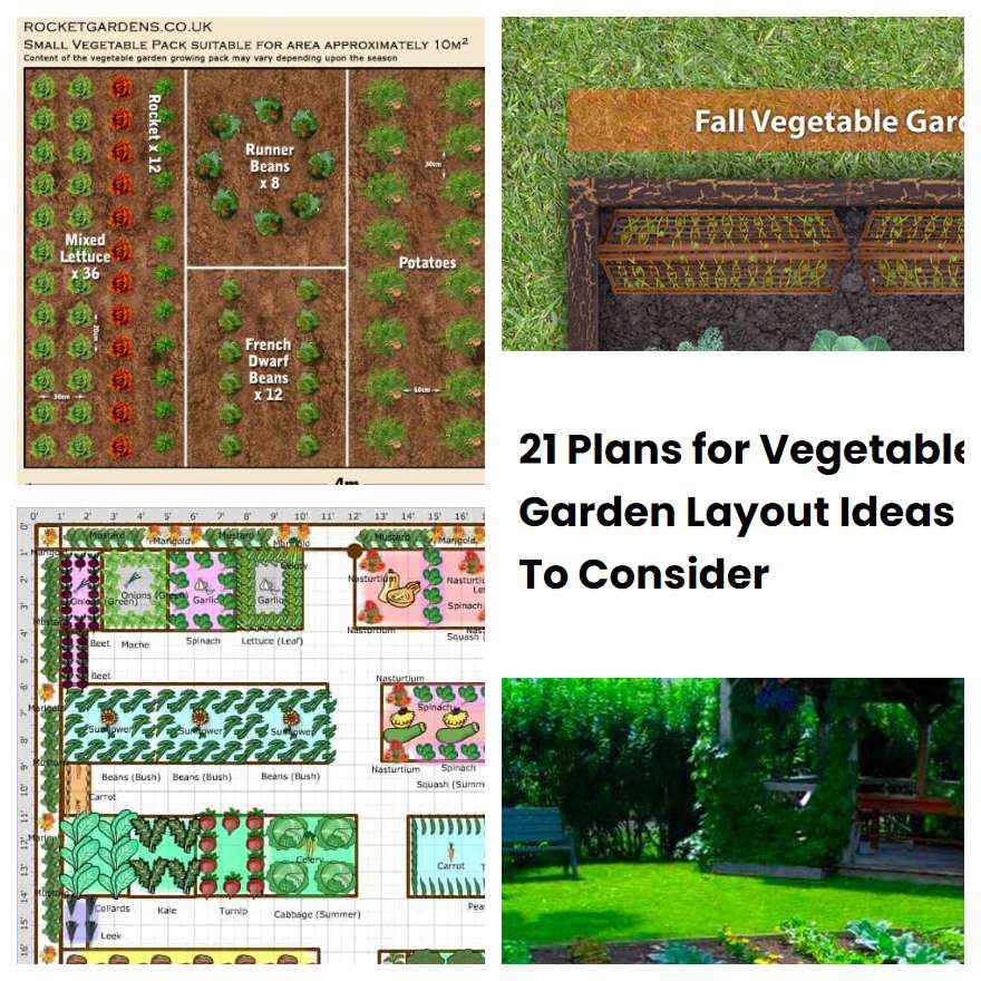 21 Plans for Vegetable Garden Layout Ideas To Consider