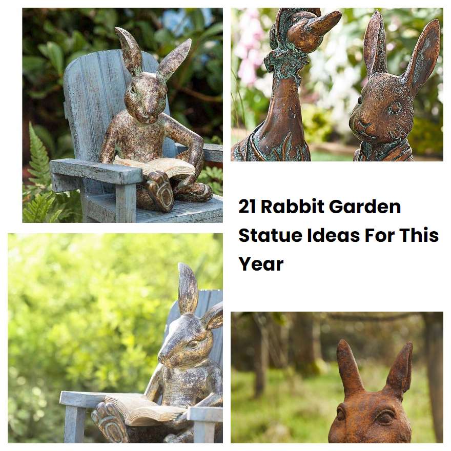 21 Rabbit Garden Statue Ideas For This Year SharonSable