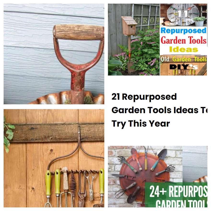 21 Repurposed Garden Tools Ideas To Try This Year SharonSable