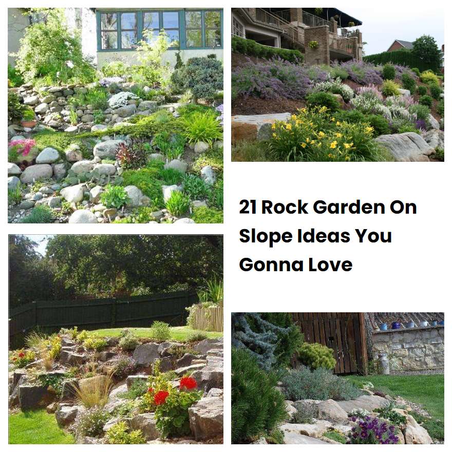 21 Rock Garden On Slope Ideas You Gonna Love
