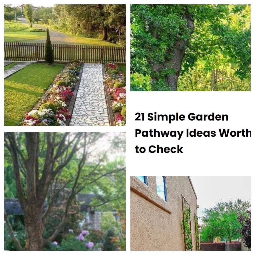 21 Simple Garden Pathway Ideas Worth to Check