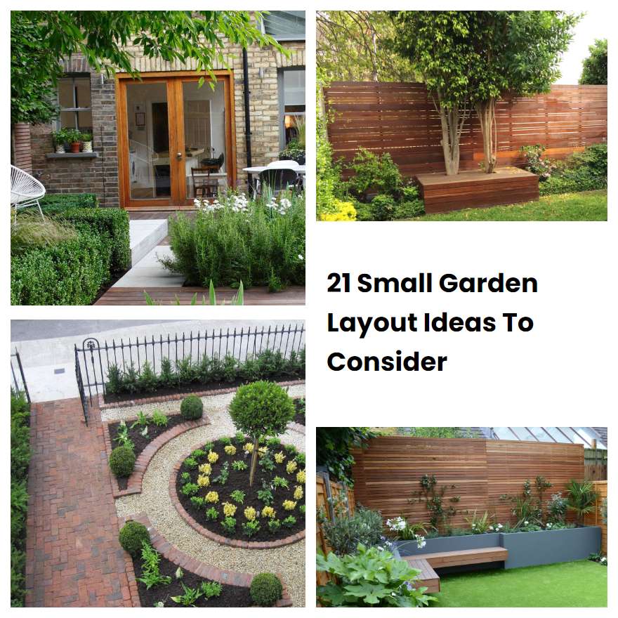 21 Small Garden Layout Ideas To Consider SharonSable
