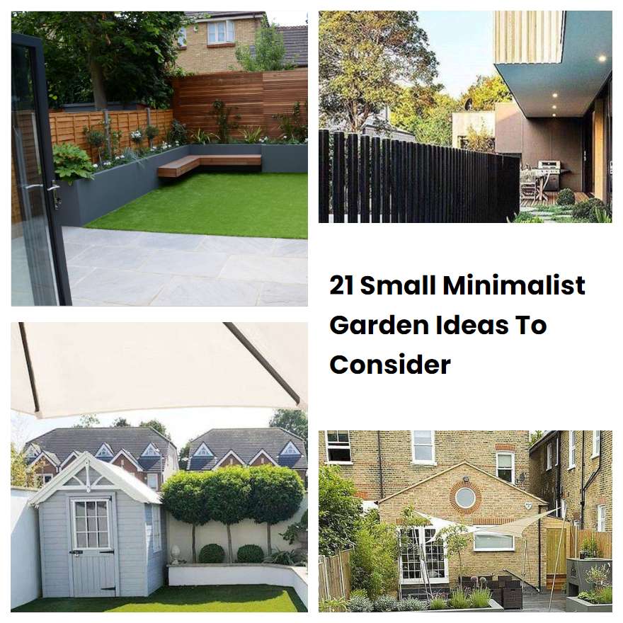 21 Small Minimalist Garden Ideas To Consider