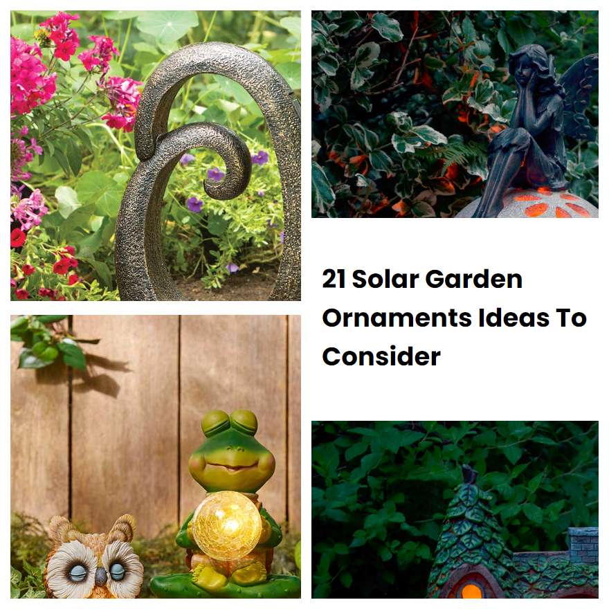 21 Solar Garden Ornaments Ideas To Consider SharonSable