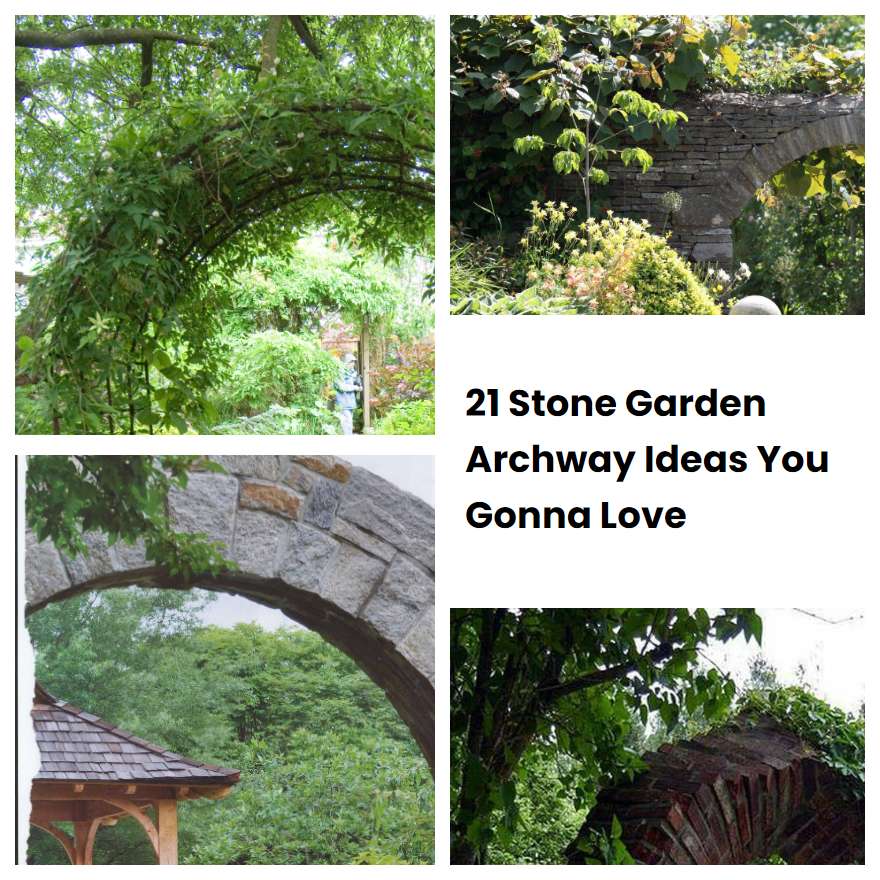 21 Stone Garden Archway Ideas You Gonna Love