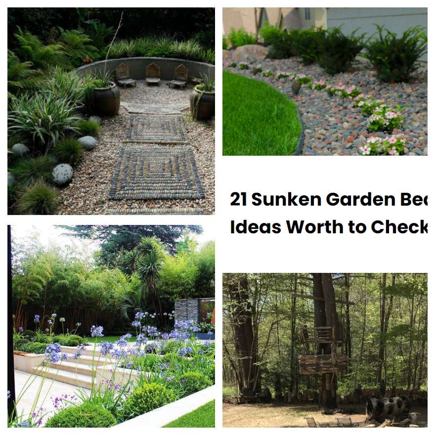 21 Sunken Garden Bed Ideas Worth to Check SharonSable