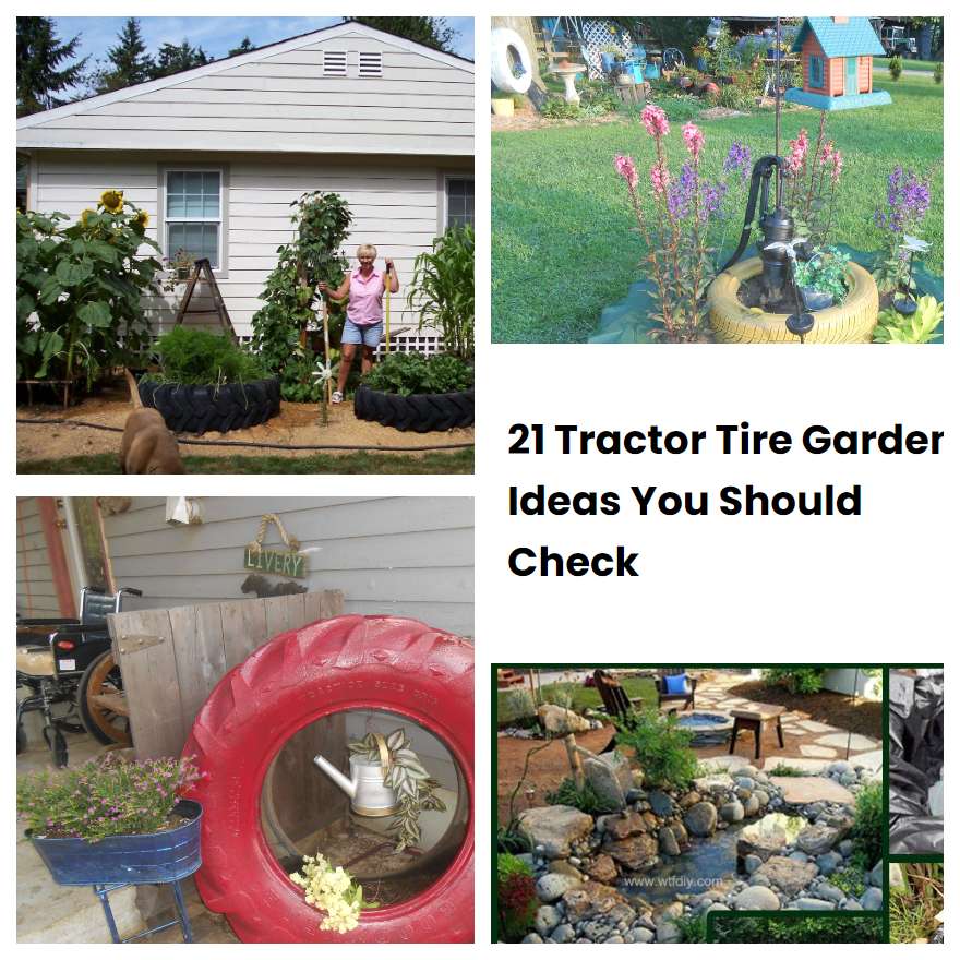 21 Tractor Tire Garden Ideas You Should Check SharonSable