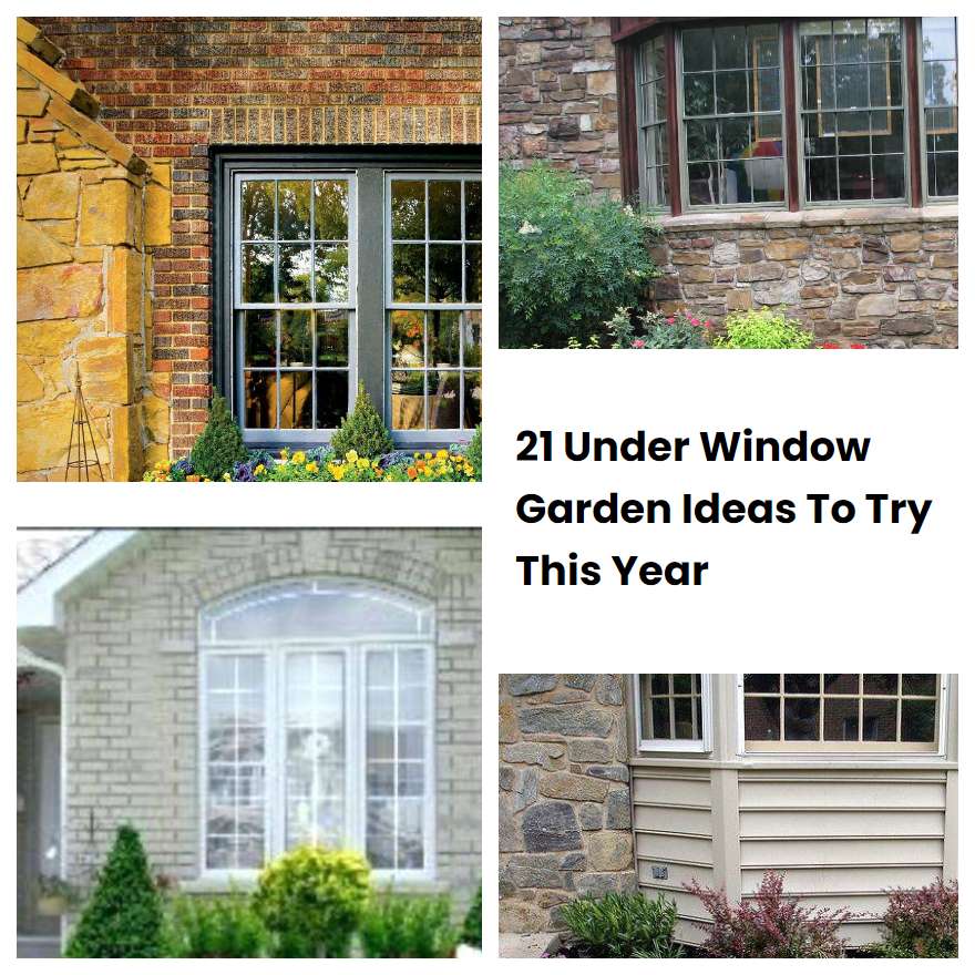 21 Under Window Garden Ideas To Try This Year