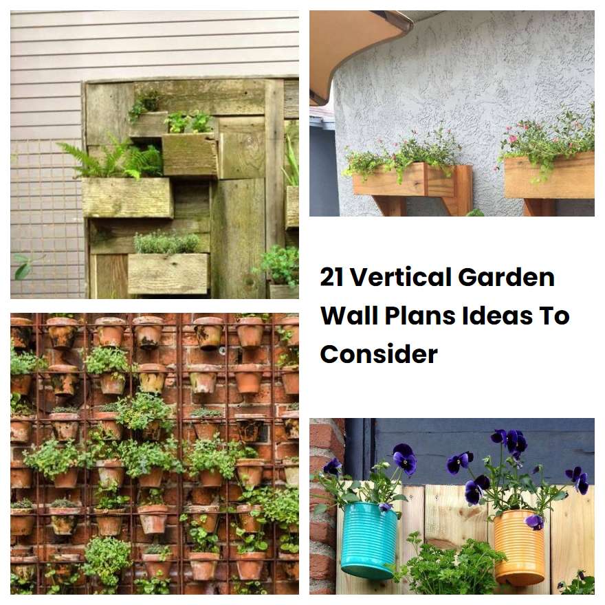 21 Vertical Garden Wall Plans Ideas To Consider SharonSable