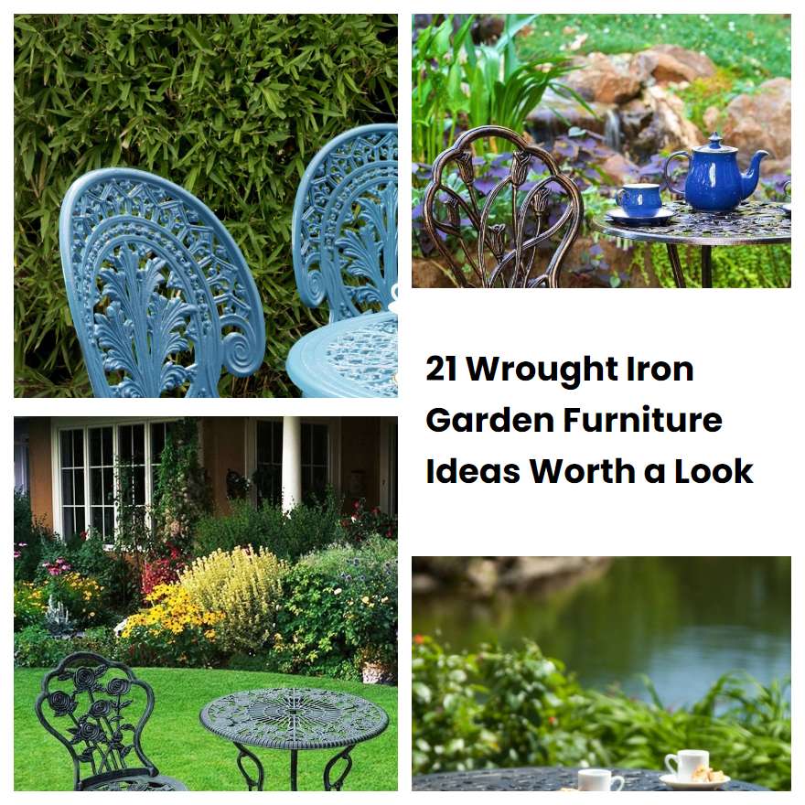 21 Wrought Iron Garden Furniture Ideas Worth a Look