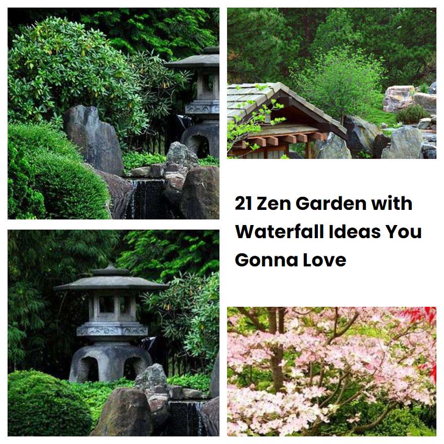 21 Zen Garden with Waterfall Ideas You Gonna Love