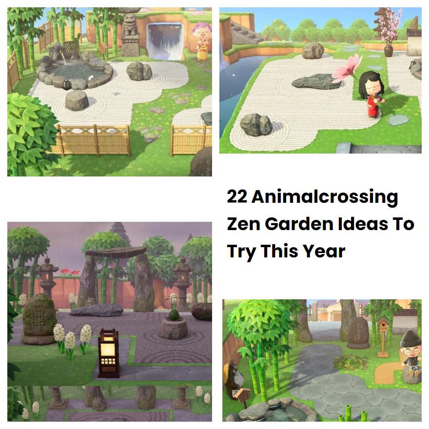 22 Animalcrossing Zen Garden Ideas To Try This Year SharonSable