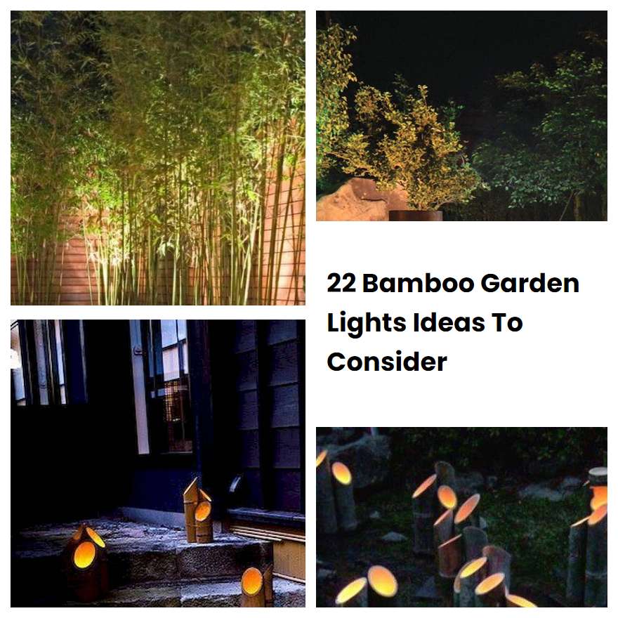 22 Bamboo Garden Lights Ideas To Consider