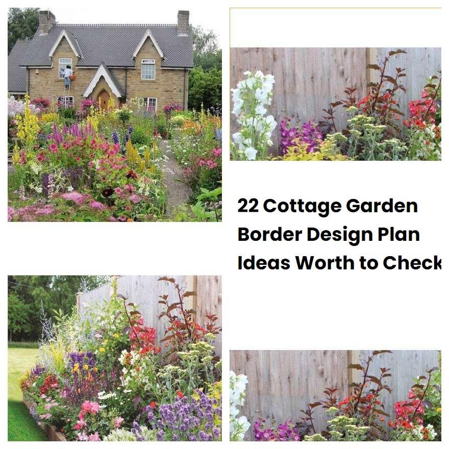 22 Cottage Garden Border Design Plan Ideas Worth to Check SharonSable