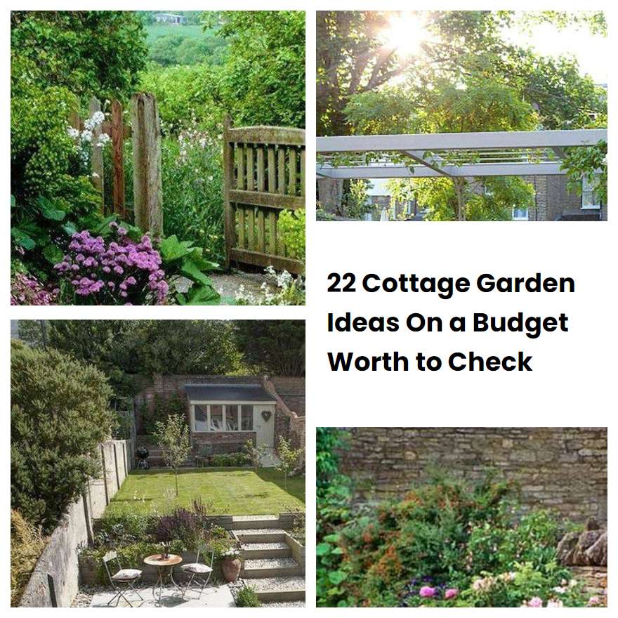 22 Cottage Garden Ideas On a Budget Worth to Check