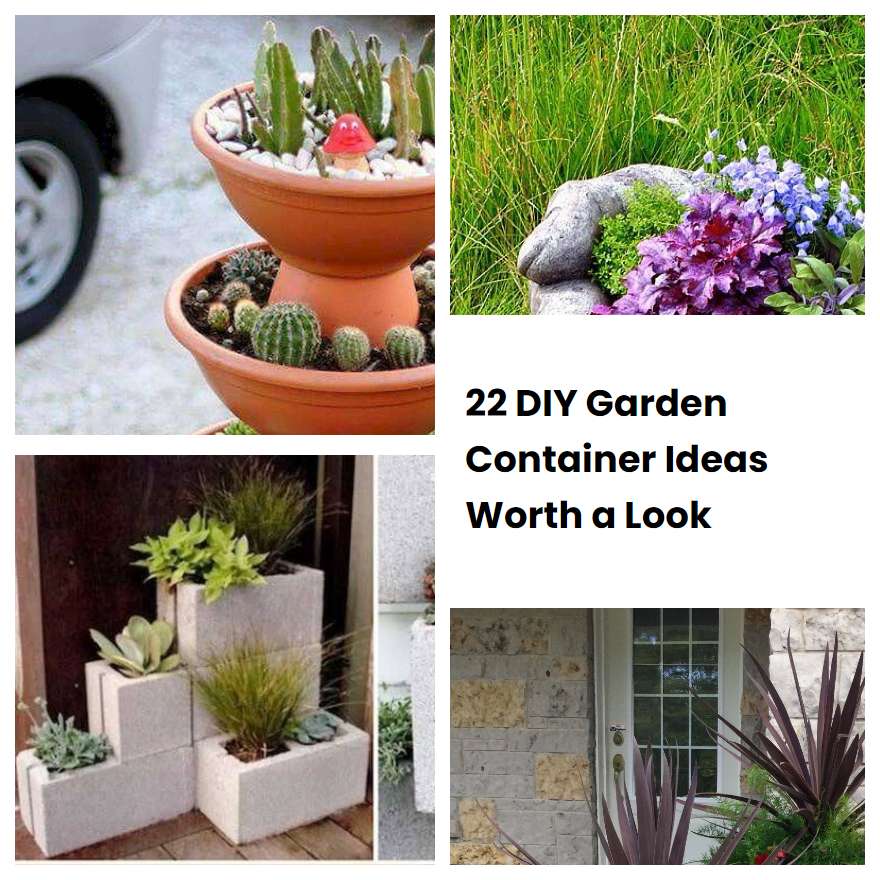 22 DIY Garden Container Ideas Worth a Look SharonSable