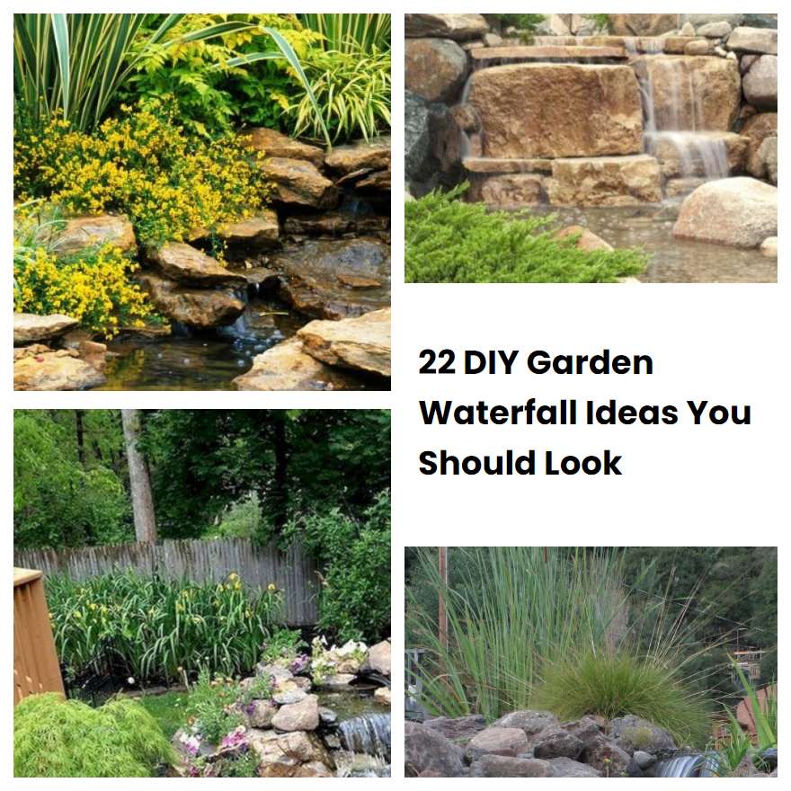 22 DIY Garden Waterfall Ideas You Should Look SharonSable
