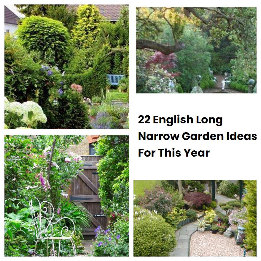22 English Long Narrow Garden Ideas For This Year SharonSable
