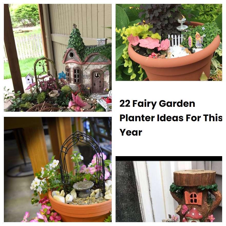 22 Fairy Garden Planter Ideas For This Year SharonSable
