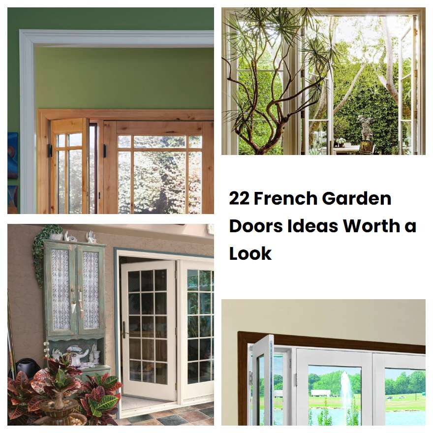 22 French Garden Doors Ideas Worth a Look SharonSable